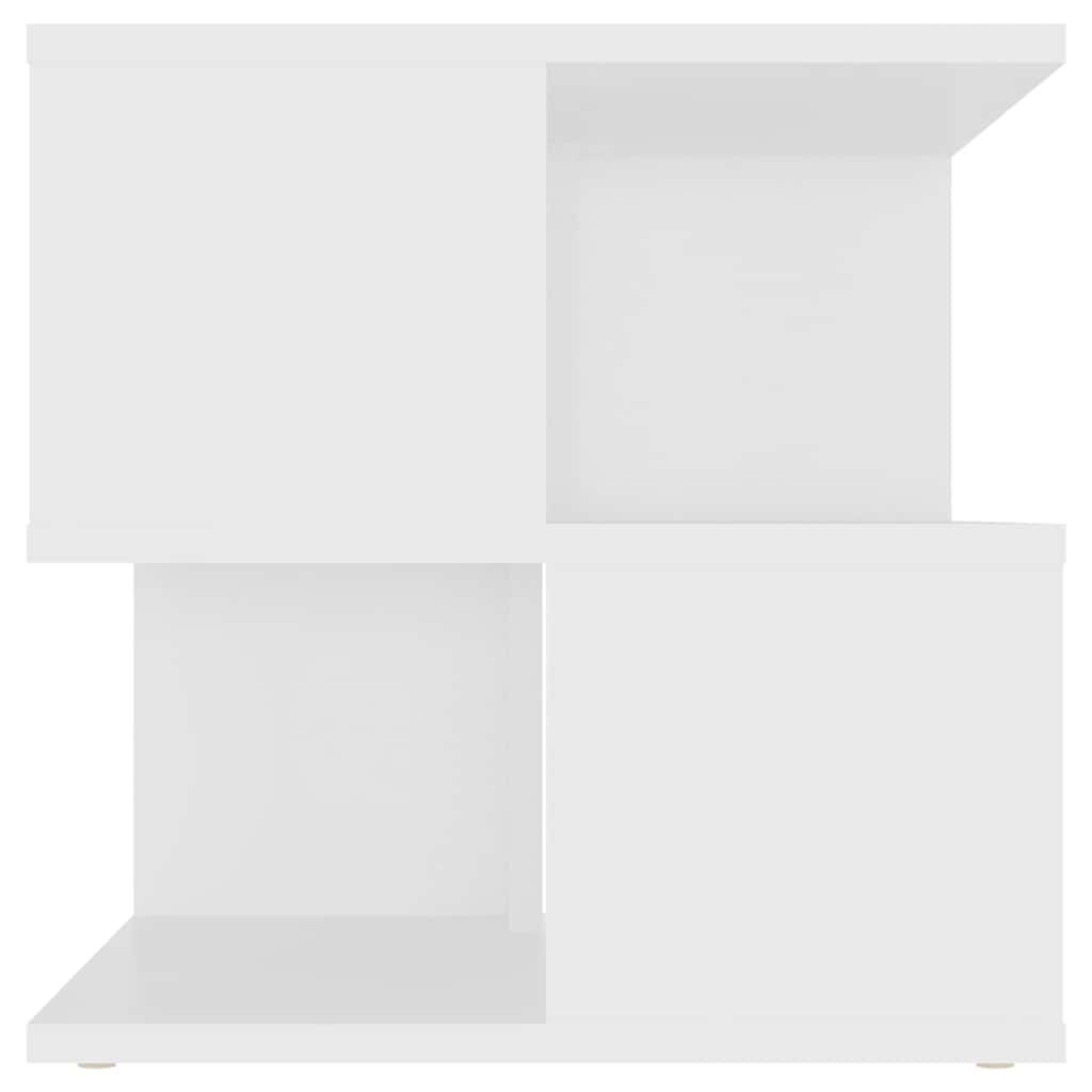 vidaXL Side Table 40x40x40 cm Engineered Wood White