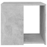vidaXL Side table 50x50x45 cm engineered wood black