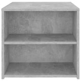 vidaXL Side table 50x50x45 cm engineered wood black