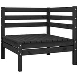 vidaXL Garden Corner Sofa Solid Pine Wood