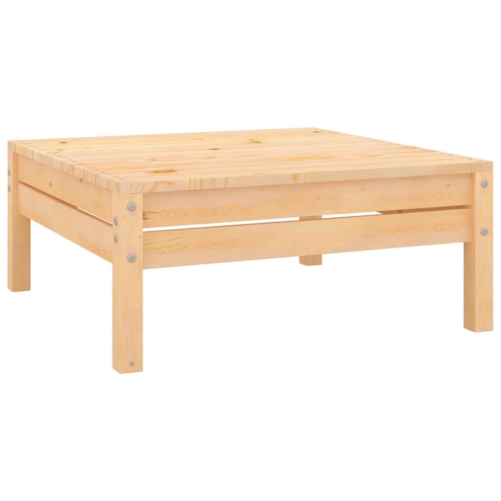 vidaXL Garden Corner Sofa Solid Pine Wood
