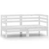 vidaXL Garden Corner Sofa Solid Pine Wood