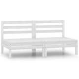 vidaXL Garden Corner Sofa Solid Pine Wood