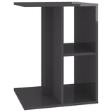 vidaXL Bijzettafel 60x40x45 cm spaanplaat wit