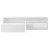 vidaXL Salontafelset 100x100x26,5 cm bewerkt hout grijs