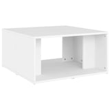 vidaXL Salontafels 4 st 33x33x33 cm bewerkt hout wit