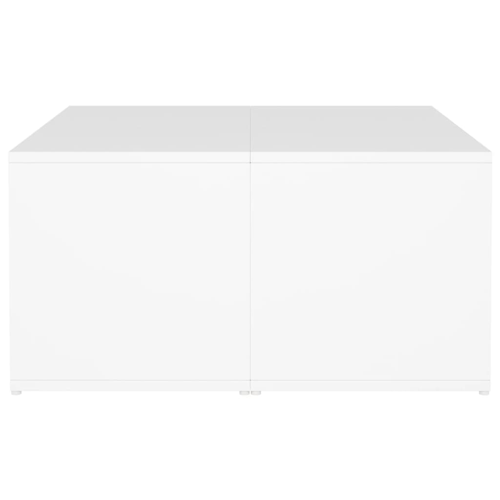 vidaXL Salontafels 4 st 33x33x33 cm bewerkt hout wit
