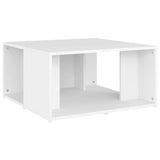 vidaXL Salontafels 4 st 33x33x33 cm bewerkt hout wit
