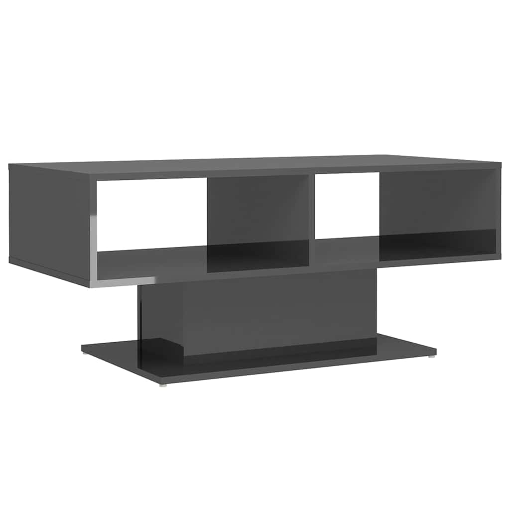 vidaXL Salontafel 103,5x50x44,5 cm bewerkt hout wit