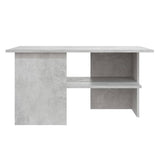 vidaXL Salontafel 90x60x46,5 cm bewerkt hout wit