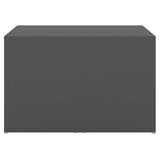 vidaXL 3-delige Salontafelset 60x60x38 cm bewerkt hout wit