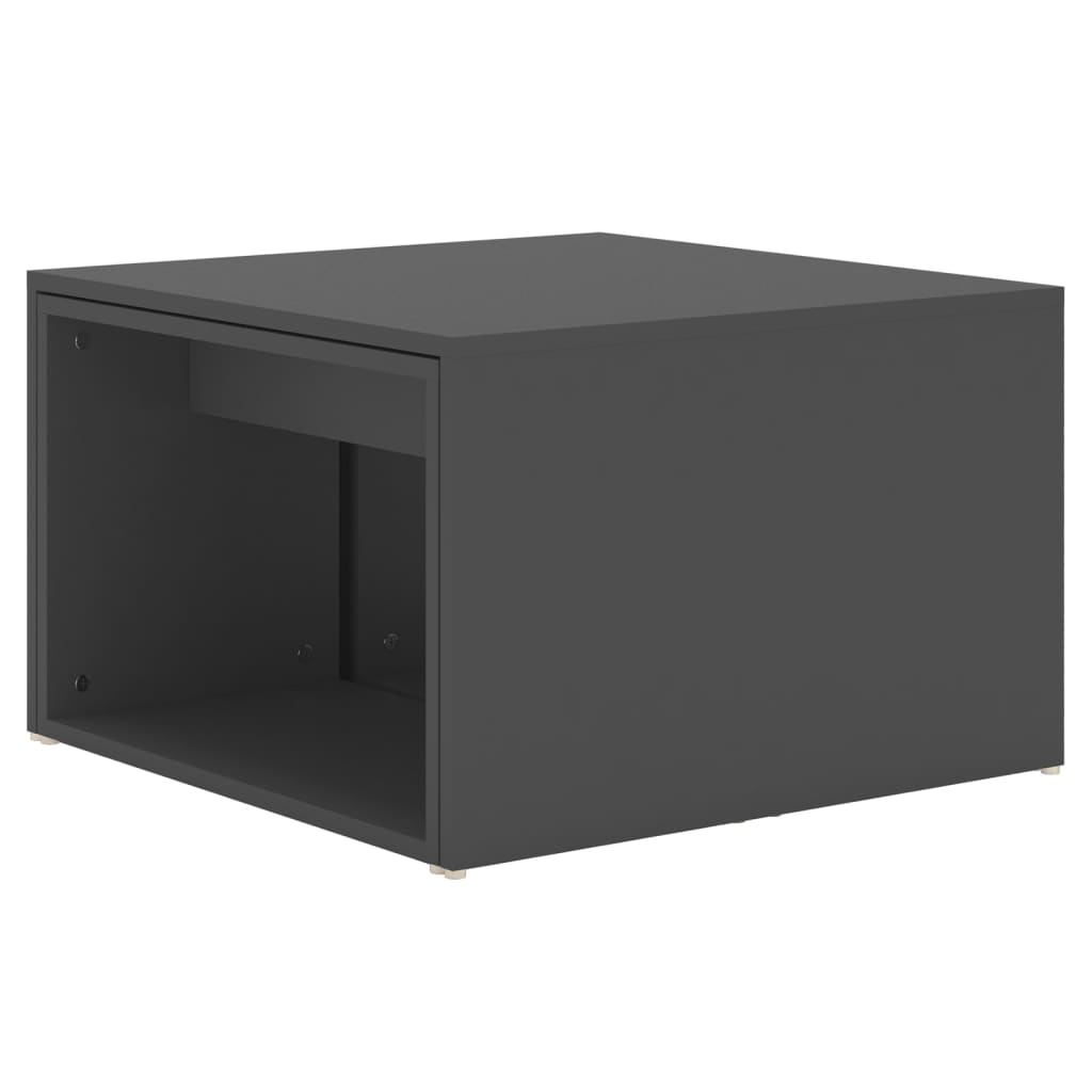 vidaXL 3-delige Salontafelset 60x60x38 cm bewerkt hout wit