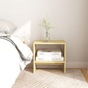 vidaXL Nightstand 40x30.5x40 cm solid pine wood