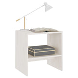 vidaXL Nightstand 40x30.5x40 cm solid pine wood