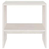 vidaXL Nightstand 40x30.5x40 cm solid pine wood