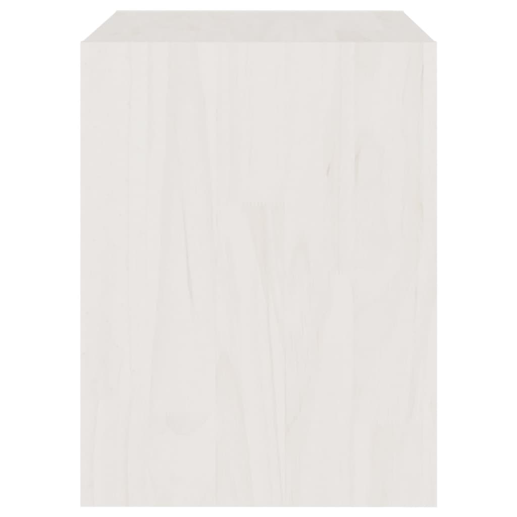 vidaXL Nightstand 40x30.5x40 cm solid pine wood