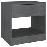 vidaXL Nachtkastje 40x31x40 cm massief grenenhout