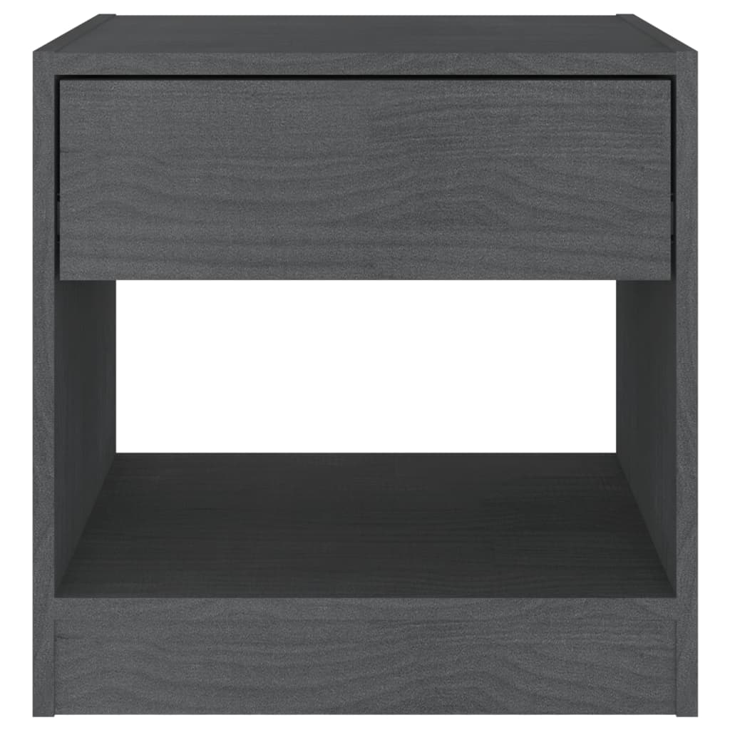 vidaXL Nachtkastje 40x31x40 cm massief grenenhout