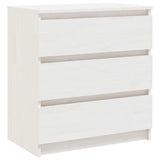 vidaXL Nachtkastje 60x36x64 cm massief grenenhout