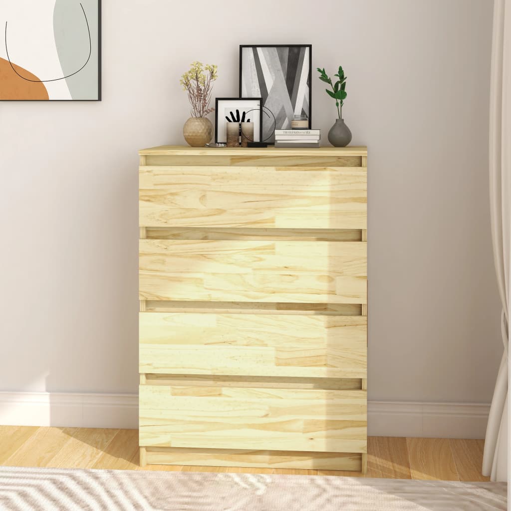 vidaXL Sideboard 60x36x84 cm Solid Pinewood