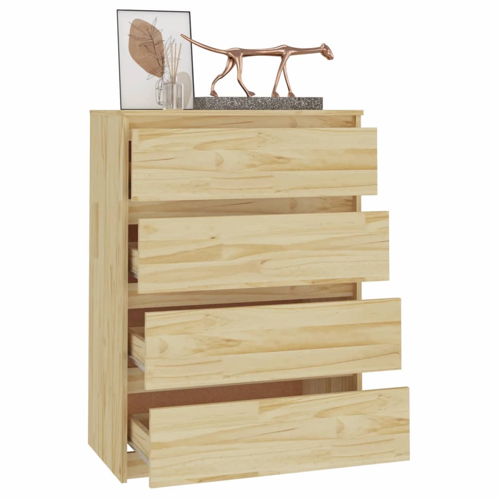 vidaXL Sideboard 60x36x84 cm Solid Pinewood