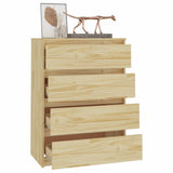 vidaXL Sideboard 60x36x84 cm Solid Pinewood
