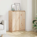 vidaXL Dressoir 60x36x84 cm massief grenenhout