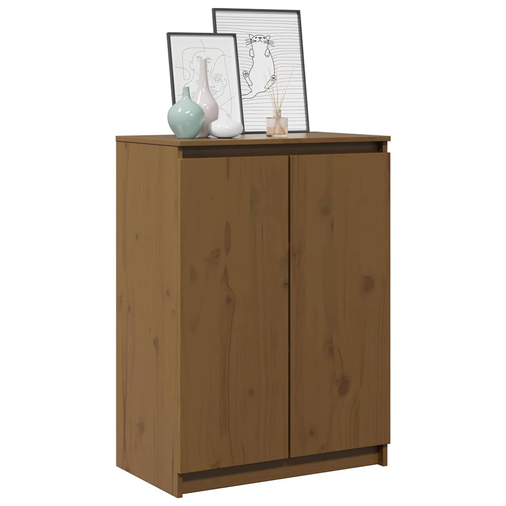 vidaXL Dressoir 60x36x84 cm massief grenenhout
