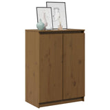 vidaXL Dressoir 60x36x84 cm massief grenenhout