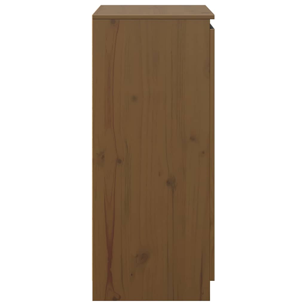 vidaXL Dressoir 60x36x84 cm massief grenenhout
