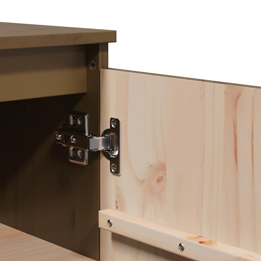 vidaXL Dressoir 60x36x84 cm massief grenenhout