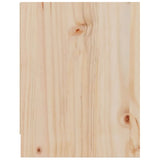 vidaXL Nachtkastje 40x30,5x40 cm massief grenenhout