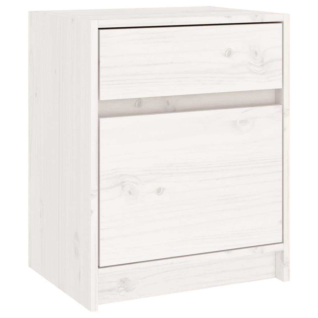 vidaXL Nachtkastje 40x31x50 cm massief grenenhout