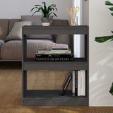 vidaXL Boekenkast/kamerscherm 60x30x71,5 cm massief grenenhout
