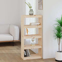 vidaXL Boekenkast/kamerscherm 60x30x71,5 cm massief grenenhout