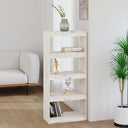 vidaXL Boekenkast/kamerscherm 60x30x71,5 cm massief grenenhout