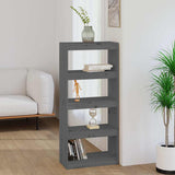 vidaXL Boekenkast/kamerscherm 60x30x71,5 cm massief grenenhout