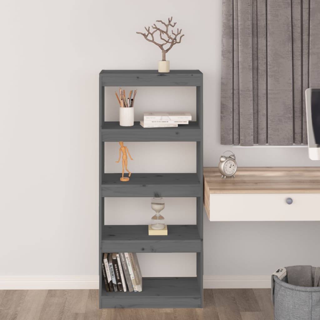 vidaXL Boekenkast/kamerscherm 60x30x71,5 cm massief grenenhout