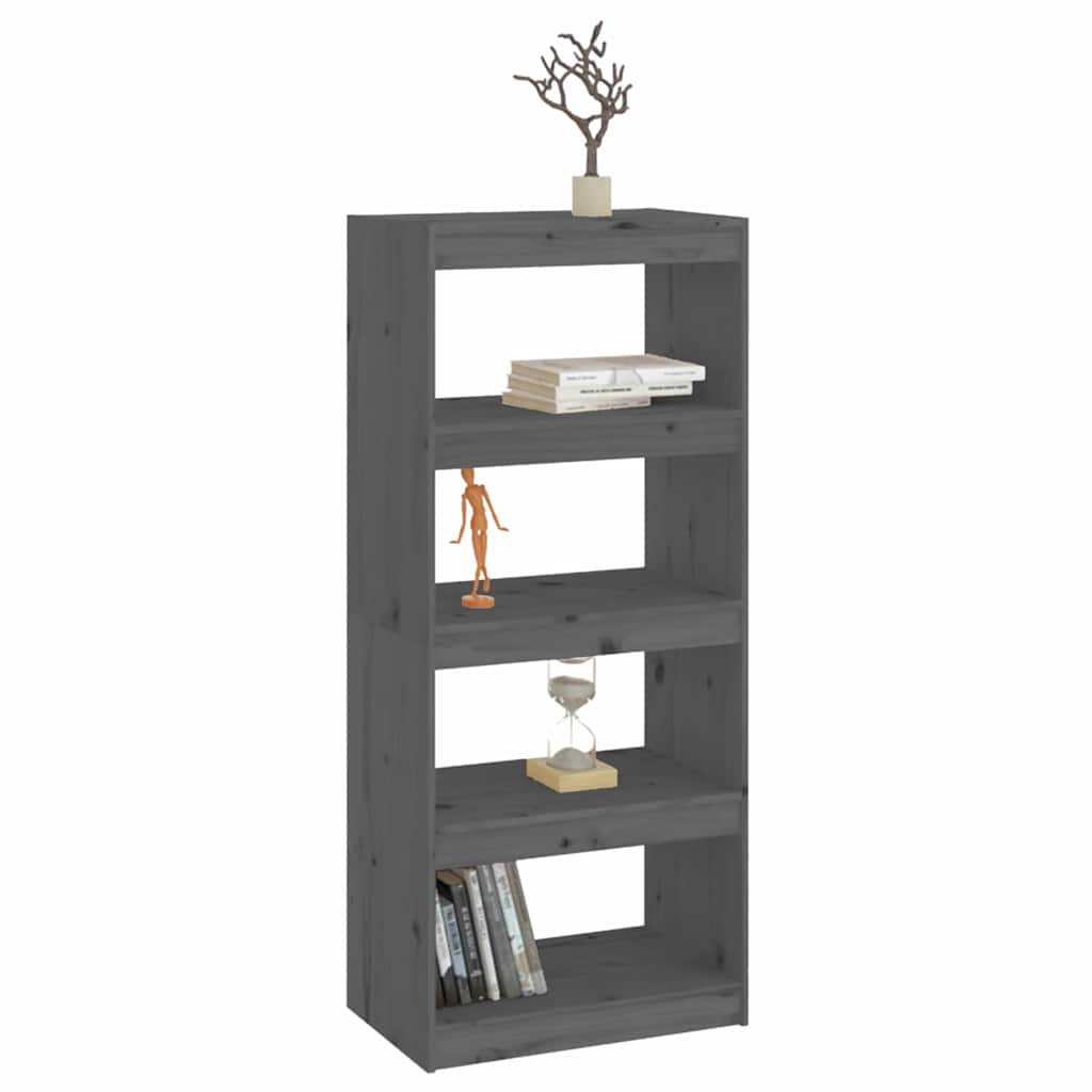 vidaXL Boekenkast/kamerscherm 60x30x71,5 cm massief grenenhout