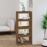 vidaXL Boekenkast/kamerscherm 60x30x71,5 cm massief grenenhout