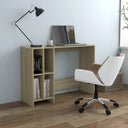 vidaXL Bureau 102,5x35x75 cm bewerkt hout wit