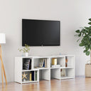 vidaXL TV cabinet 104x30x52 cm engineered wood white