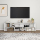 vidaXL TV cabinet 104x30x52 cm engineered wood white