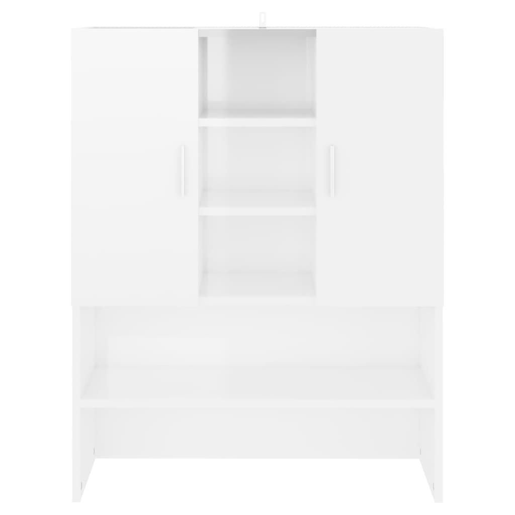 vidaXL Wasmachinekast 70,5x25,5x90 cm wit