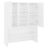 vidaXL Wasmachinekast 70,5x25,5x90 cm wit
