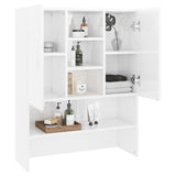 vidaXL Wasmachinekast 70,5x25,5x90 cm wit