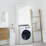 vidaXL Washing Machine Cabinet 64x25.5x190 cm white