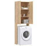 vidaXL Washing Machine Cabinet 64x25.5x190 cm white
