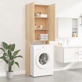 vidaXL Washing Machine Cabinet 64x25.5x190 cm white