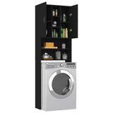 vidaXL Washing Machine Cabinet 64x25.5x190 cm white